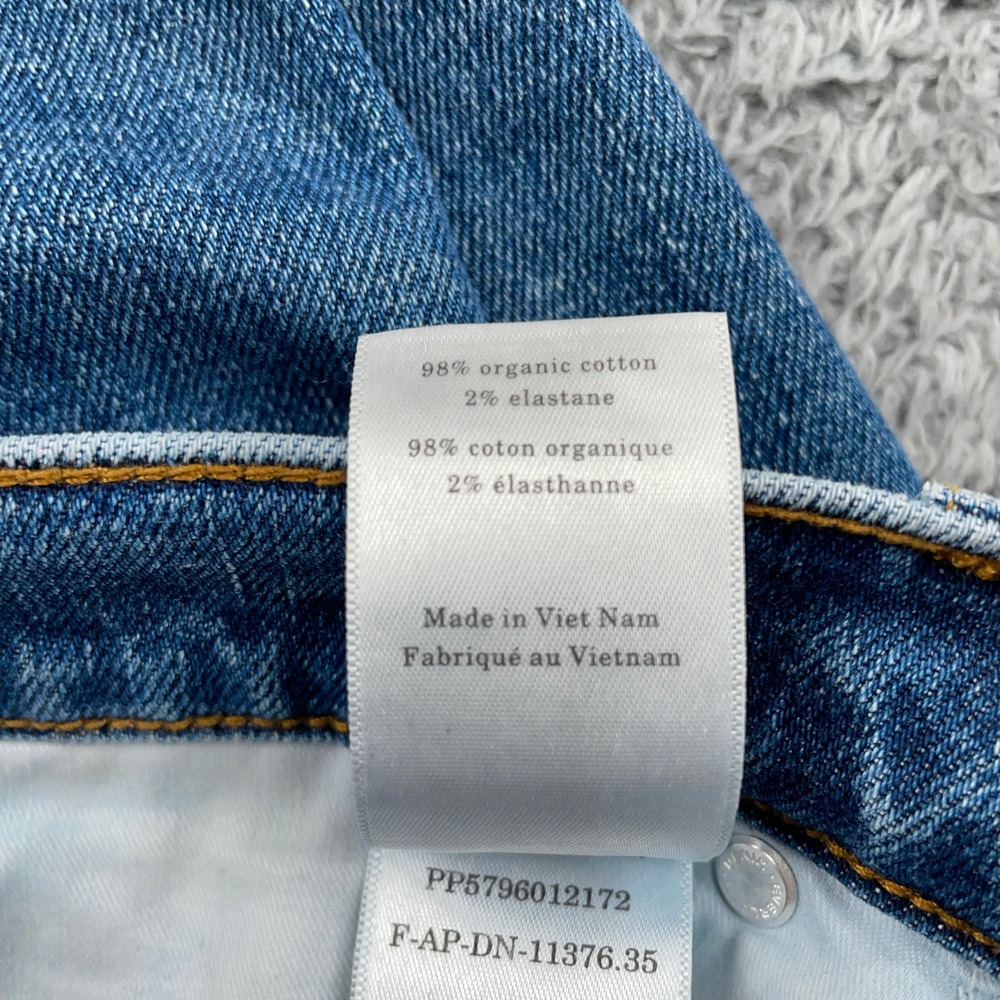Everlane The Original Cheeky Jean Womens 30 Blue Straight Leg High Rise 31x26 - Picture 9 of 11